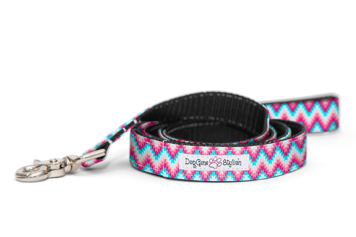 Pink Tribal Dog Leash