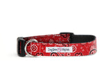 Red Bandana Dog Collar